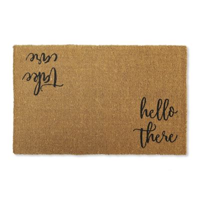 Hello There Coir Door Mat Grandin Road