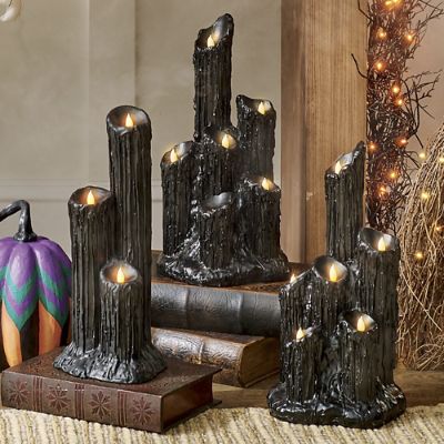 Image of Halloween Melting Candle Cluster