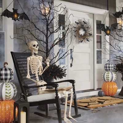 Farmhouse Pumpkin Topiary | Grandin Road