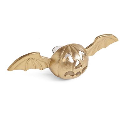 Pumpkin Bat Tea Light Holder Grandin Road