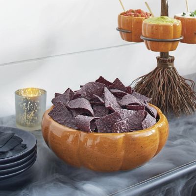 Hocus Pocus Pumpkin Serving Bowl Grandin Road