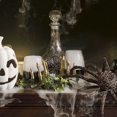 Skeleton Hand Wine Glasses, Set of Four | Grandin Road