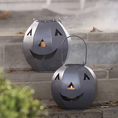 Jack o' Lantern Bucket, Set of Two Grandin Road