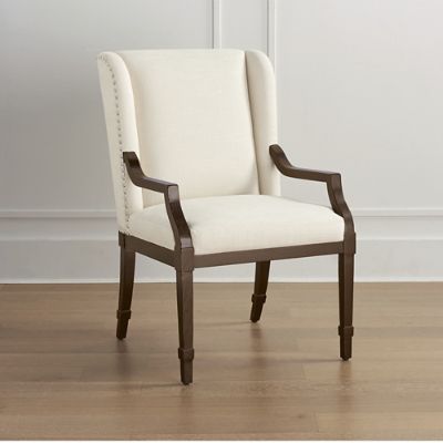 Wingback best sale dining armchair