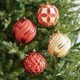 Outdoor Ornaments, Set of Four