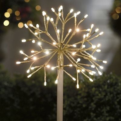 XmasランプR31-6 Metallic Burst 3 in 1 Light | Grandin Road