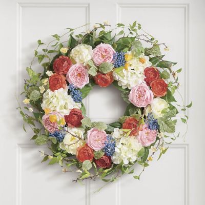 Mixed Magnolia Wreath | Grandin Road