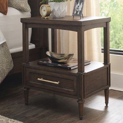Bodhi Nightstand - Rustic Natural Wood Design