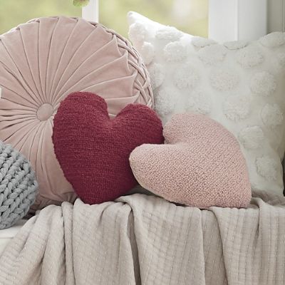 Mini heart hot sale pillow