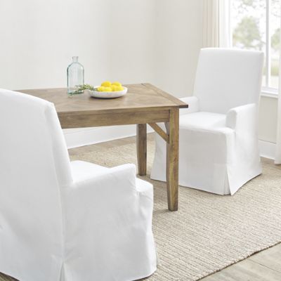 Ikea slipcover dining discount chair