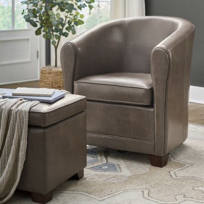 Club chair online grey