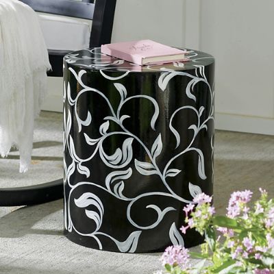 Malia Ivy Garden Stool Grandin Road
