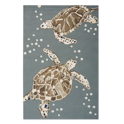 Marina Turtle Outdoor Rug Grandin Road