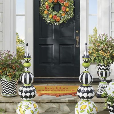 Hello Sunshine Half Round Coir Door Mat | Grandin Road