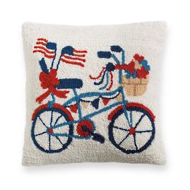 Patriotic Bike Hook Pillow