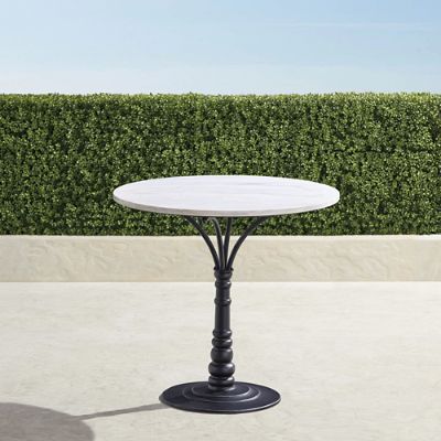 Marble bistro table discount outdoor