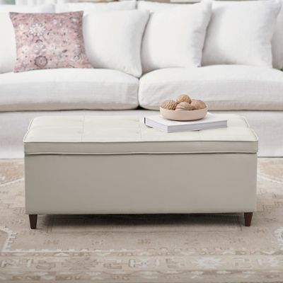 Oxford Lift Top Ottoman | Grandin Road