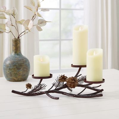 Tabletop candle clearance holder