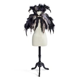 Gothic Feather Cape