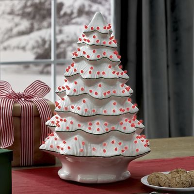 Nostalgic ceramic christmas tree discount