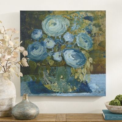 Blue Floral Still Life Art | Grandin Road