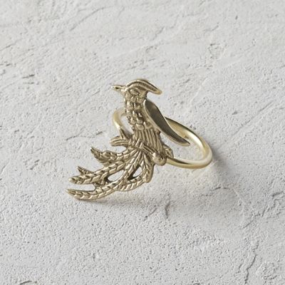 Pheasant napkin clearance rings