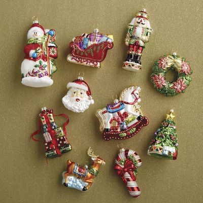 Collectible on sale christmas ornaments