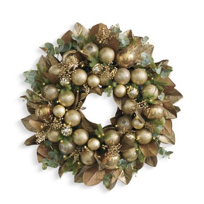 Brownstone Holiday Wreath