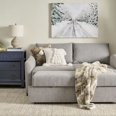 Classic Faux Fur Throw | Grandin Road