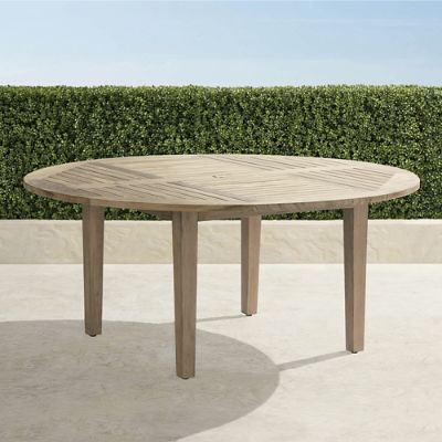 Weathered teak best sale dining table