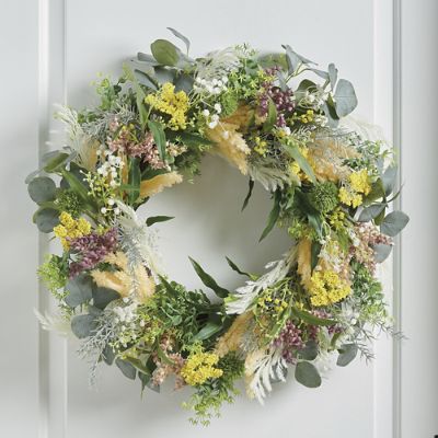 Wildflower Mix Wreath | Grandin Road