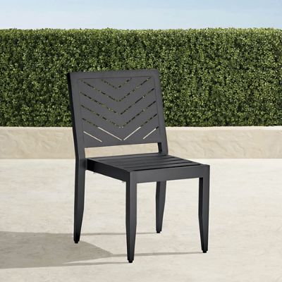 Black aluminum dining chairs new arrivals