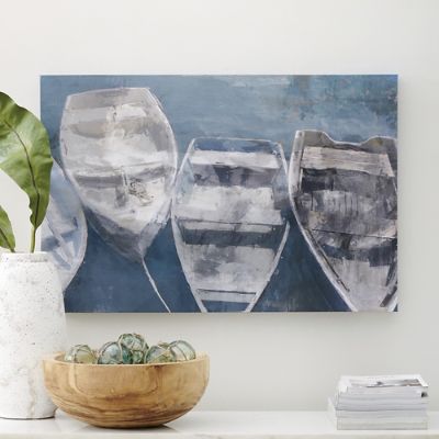 Paddle Boat Docking Wall Art Grandin Road