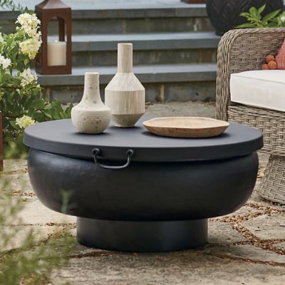 Titus Fire Pit Tray Lid | Grandin Road