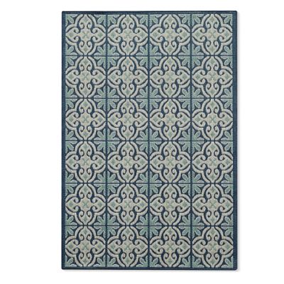 Marella Geo Outdoor Rug | Grandin Road
