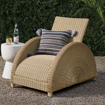Gideon Wicker Chair | Grandin Road
