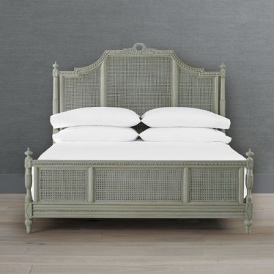 French deals cane headboard