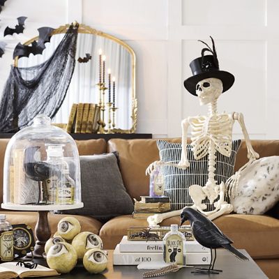 Halloween Apothecary Bottles, Set of Five | Grandin Road