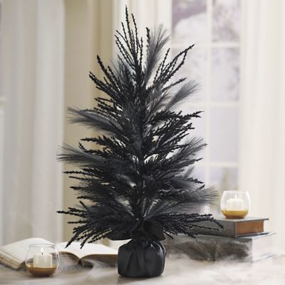 Black Pampas Tabletop Tree Grandin Road