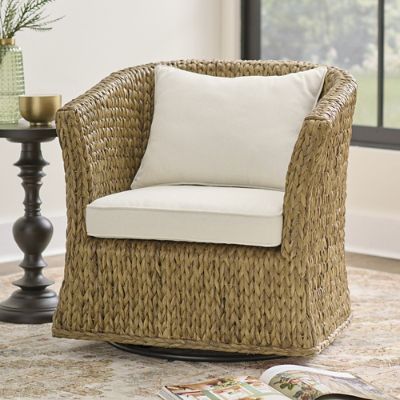 Grandin road phoebe store swivel chair