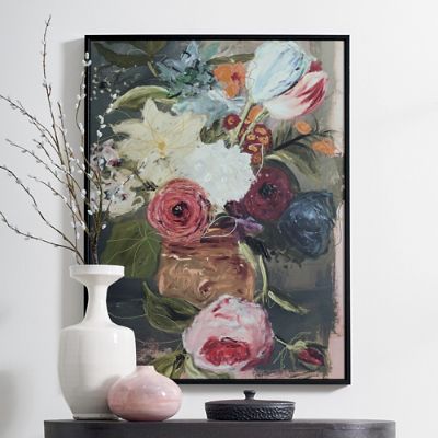 Dramatic Blooms Wall Art Grandin Road