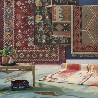 Landscape II Hand Tufted Wool Rug | Grandin Road