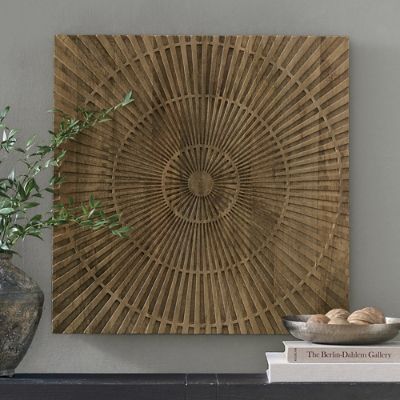 Carved Wood Wall Art