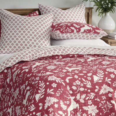 Winter Meadow Cotton Quilt Grandin Road