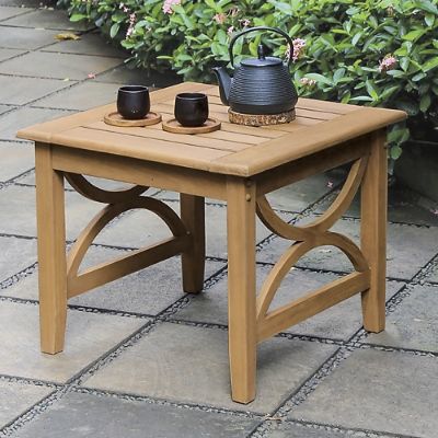 Sarasota Teak Side Table Grandin Road