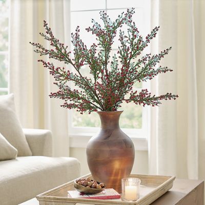 Grandin Road Indoor Greenery & Stems  Joyful Berry Stem, Set Of Three –  Simpson Leslie