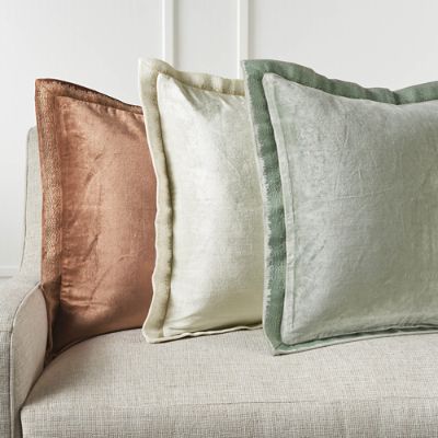 Frontgate throw outlet pillows