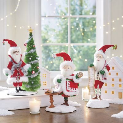 Holly Jolly Santa Figure, Tree | Grandin Road