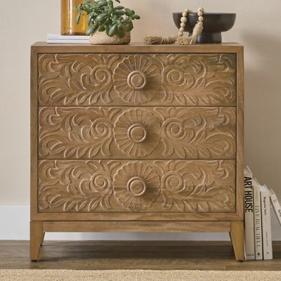 Carved dresser deals