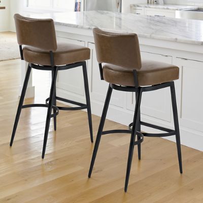 Kellan Low Back Swivel Bar & Counter Stool